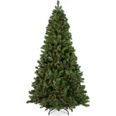 Pre-Decorated Christmas Tree w/ Pinecones